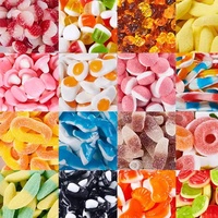 TG-línea de producción de pectina de carragenina, multivitamina, oso, gelatina, caramelo, caramelo, dados, gummy para máquina, depósito