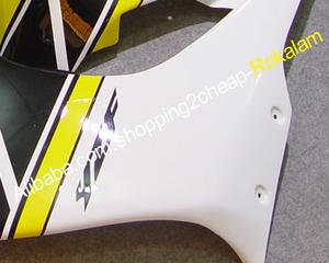 Carénages YZF1000R en provenance de Chine pour Yamaha YZF <span class=keywords><strong>1000</strong></span> R YZF 1000R <span class=keywords><strong>Thunderace</strong></span> 1997-2007 Jaune Noir Blanc Kit de carénage de course - Product Image 2