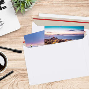 Sobres de Cartón Rígido GTU 6x10, Planos y Autosellables, Ecológicos y Reciclables para Documentos, CD, Fotos - Product Image 4