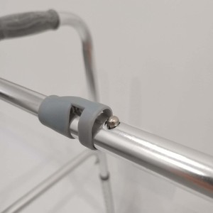 Déambulateur à roulettes Wishmed en alliage d'aluminium, pliable et portable, dispositif d'aide à la marche pour personnes âgées et handicapées, aide à la rééducation - Product Image 5