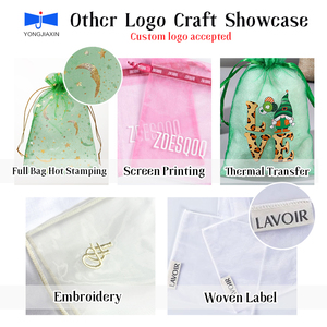 Sac fourre-tout en <span class=keywords><strong>organza</strong></span> <span class=keywords><strong>blanc</strong></span> recyclable écologique personnalisé avec poignée en corde pour un usage quotidien et cadeau sac à provisions avec logo publicitaire - Product Image 5