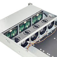 SANJU 2U 24-слотовый корпус для SSD-накопителей U.2 NVMe с возможностью горячей замены, интерфейсом 24 Гбит/с PCIe 4.0 SFF8654-X8