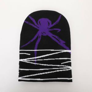 Bonnet tricoté hexagonal pour hommes en acrylique pur Style d'image imprimé numérique pour la chaleur extérieure d'automne d'hiver - Product Image 6