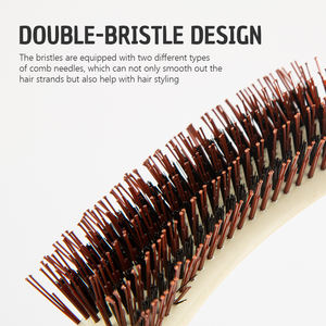 Pettine Professionale per Acconciature da Sera, Pettine per Spazzolare e Arricciare i Capelli, Pettine a Forma di S con Perni in Nylon per Chignon e Acconciature Rialzate - Product Image 5