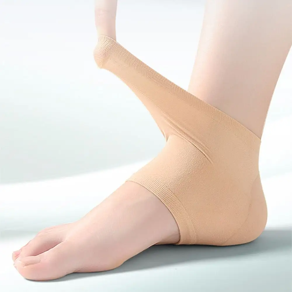 Набор для ремонта каблуков с открытым носком, увлажняющие силиконовые гелевые носки или рукава, Увлажняющие гелевые носки или рукава