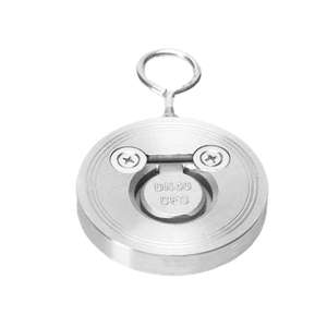 304 316 ban đầu duy nhất tấm kim loại Flap kiểm tra van thép không gỉ siêu mỏng mông Wafer loại Đĩa đơn <span class=keywords><strong>Swing</strong></span> kiểm tra van - Product Image 3