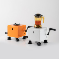 Nouvel Extracteur de Jus Manuel 2026 Portable Sans Électricité Fonctionnement Silencieux Presse-Agrumes Commercial Capacité 1,5L Filtre en Maille