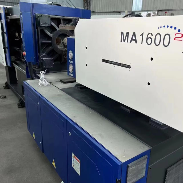 Hai Tian Used Horizontal Hydraulic Injection Molding Machine with PLC Pump Screw Servo Motor & Gearbox 3-Year Warranty
