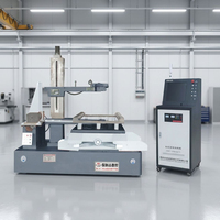 Machine de découpe à fil CNC grand format de haute précision DK7780, mouvement stable, coupe efficace, 0,02 mm, avec PLC et moteur