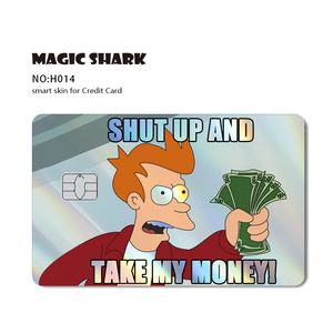 Skin Adesiva Olografica Personalizzata Impermeabile Rimovibile Durevole per Carte di Credito/Debito con Chip Piccolo, Design Carino <span class=keywords><strong>Hello</strong></span> <span class=keywords><strong>Kitty</strong></span> - Product Image 2