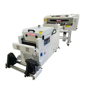 Mini A3 30cm DTF T-Shirt Drucker I3200 XP600 Doppelkopf DTF Drucker A3 30cm mit DTF Härtung sfilm Ofen Dyer Heizung