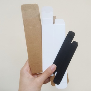 Boîte d'emballage cosmétique en gros pour produits de soin de la peau, boîte en carton kraft épais blanc pour lotion - Product Image 2