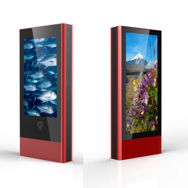 Outdoor Dual-Sided LED Digital Signage | High Brightness Waterproof Advertising Display for Wall Mount