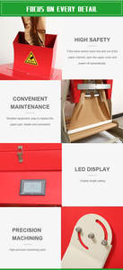 Facile funzionamento della macchina tagli di carta kraft di carta cuscino made macchina di carta per proteggere le merci bordo e risparmiare più spazio per imballaggio - Product Image 6