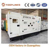 Groupe électrogène Guangzhou Weichai Baudouin 200kva 250kva 275kva 300kva 400kw 500kw 550kw 600kw avec moteur WP10D264E200 pour l'exploitation minière
