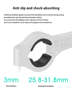 Xe đạp núi máy ảnh adapter nhựa xe đạp Đèn pin treo chủ xe đạp máy tính núi <span class=keywords><strong>Bracket</strong></span> - Product Image 6