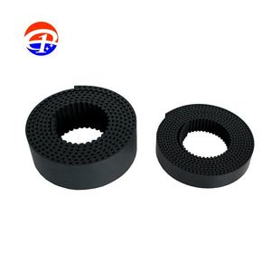 ガーデンズカーテントラックラバープーリータイミングベルト電気スマートカーテントラックアクセサリーブラックベルト - Product Image 3