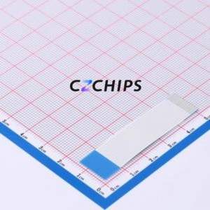 FC-1.0A-12P-50mm FFC Cable (Flexible Flat Cable) P=1mm Connector 12P 1mm 0.3mm Reverse - Product Image 2