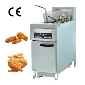 Alibaba Recomendado Hot CE KFC cozinha estilo fritadeira elétrica comercial henny penny fritadeira aberta para venda