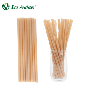 Sinh thái thân thiện phân hủy sinh học compostable mía bã mía dùng một lần uống rơm cho cắm trại - Product Image 5