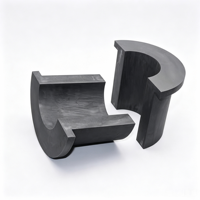 Anneau segmenté en graphite imprégné haute température, joint d'étanchéité en graphite carbone pour joint mécanique de pompe