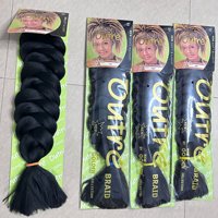 Vente en gros de cheveux synthétiques africains originaux pour tresses, 82'' 165g, Yaki Twist Braids, Jumbo Braids