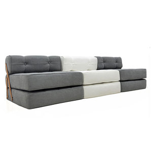 Set di Divani in Vera Pelle di Alta Qualità per Soggiorno, Divano Componibile di Lusso a Prezzo All'Ingrosso - Product Image 1