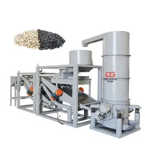 GG-KHTF1200 Hemp Production Line Equipment Seed Thresher Shelling Sunflower Dehulling Machine