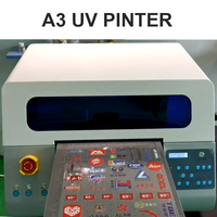 Machine d'impression UV de petite taille pour imprimante à plat UV Xp600 A3 de cas de téléphone de bouteilles de boule de stylo de carte Cd