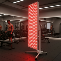 Panneau de luminothérapie LED rouge REDSKY mural de 70 pouces, 6000W, pour tout le corps, avec chauffage et prise US, pour utilisation à domicile ou en salle de sport