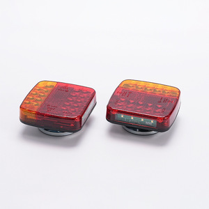 <span class=keywords><strong>Feux</strong></span> <span class=keywords><strong>arrière</strong></span> LED pour camion et <span class=keywords><strong>remorque</strong></span>, avec base magnétique à charge <span class=keywords><strong>sans</strong></span> <span class=keywords><strong>fil</strong></span>, multifonctionnels, ensemble d'éclairage pour <span class=keywords><strong>remorque</strong></span> - Product Image 4