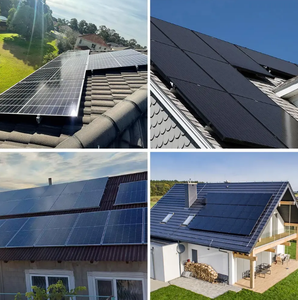 Módulo solar Sunplus de alta calidad de 445W completamente negro para sistema de almacenamiento de energía híbrido en red y fuera de red. - Product Image 2