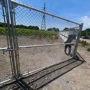 Chất Lượng Cao PVC Màu Xanh Lá Cây Tráng Mạ Kẽm Hàng Rào Kim Loại Chuỗi Liên Kết <span class=keywords><strong>Trellis</strong></span> Cho Ngoài Trời Sử Dụng Sơn Bột - Product Image 5