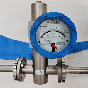 Vertical Horizontal Stainless Steel Metal Tube Variable Area <b>Flow</b> <b>Meter</b> for <b>Water</b> Air Digital Output +/-1% Accuracy IP65 LZ Meta - Product Image 3