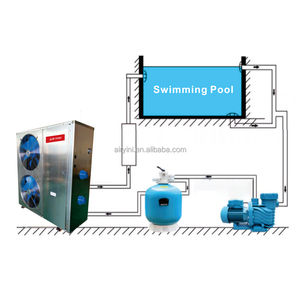 R32 R290 Gas in acciaio inox a corrente continua Inverter <span class=keywords><strong>piscina</strong></span> refrigeratore <span class=keywords><strong>acqua</strong></span> fredda Spa scaldabagni per riscaldamento a pompa di calore - Product Image 6