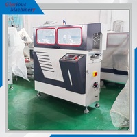 Machine de découpe pour connecteurs d'angle en aluminium de pavillons, pergolas et fenêtres, pour assemblages d'angle en aluminium