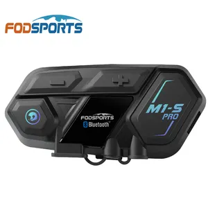 Scooter capacete fone de ouvido bicicleta bluetooth capacete com microfone interfone capacete motocicleta bluetooth headset fodsports