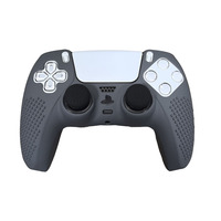 Vente en gros de coques de protection antidérapantes personnalisées pour manette de jeu sans fil, coque en silicone pour manette PS5