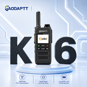 Walkie Talkie 4G GaodaPTT K6 con Funzione Push-to-Talk su Rete Cellulare, Piattaforma Zello, Interfono GSM su Rete Pubblica per Comunicazione di Gruppo - Product Image 1