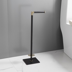 Modern Stainless Steel Modern Freestanding <strong>Toilet</strong> <strong>Paper</strong> Holder Stand - Product Image 2