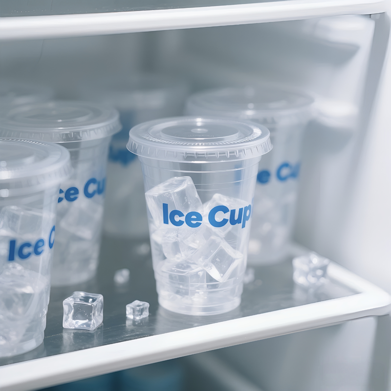Free Sample Clear Plastic 500ml Cold
