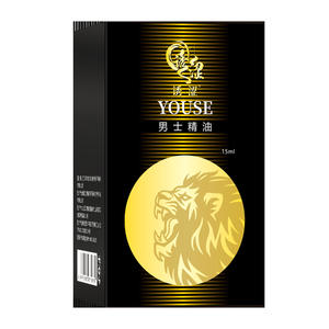 Verleidelijke Indiase Leeuw Essentiële Olie voor Mannen, Verbetert de Uithoudingsvermogen, Lichaamsverzorging, Sensuele Massageolie, 15ml, Kleurenverpakking - Product Image 3