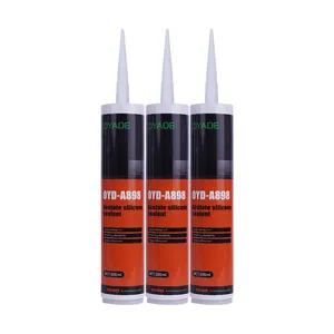 Manufacturer Acetate Silicone Sealant Offers a Selection Aluminum Door and Window Frame Silicone Sealant