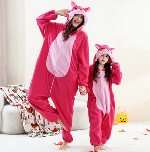 Combinaisons à capuche unisexes pour adultes et enfants, combinaisons de dinosaures assorties pour les fêtes - Product Image 4