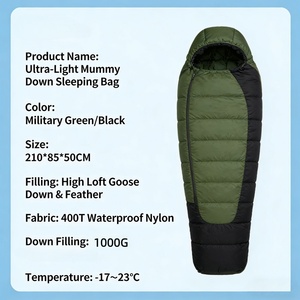 Coussin <span class=keywords><strong>de</strong></span> <span class=keywords><strong>couchage</strong></span> ultra-léger en <span class=keywords><strong>duvet</strong></span> <span class=keywords><strong>d</strong></span>'<span class=keywords><strong>oie</strong></span> 1000G pour le camping par temps froid, <span class=keywords><strong>sac</strong></span> <span class=keywords><strong>de</strong></span> <span class=keywords><strong>couchage</strong></span> momie pour des aventures en plein air confortables - Product Image 5
