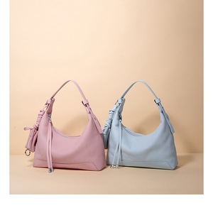 Fashion Ladies Vintage <b>Small</b> Size Genuine Leather Women Shoulder <b>Tote</b> <b>Bags</b> Custom Handbag Zip Summer Supplier Wholesale - Product Image 4