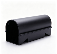 Boîte de stationnement pour appâts à souris en plastique, durable, pour le contrôle des rongeurs, usage intérieur/extérieur, gestion des nuisibles avec conception sécurisée
