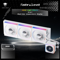 Jungle Leopard Astrobeat-DGT 240/360 Digital Cpu Liquid Cooling Hydrallic Bearing 64.3CFM CPU Pwm Computer Liquid Cooler
