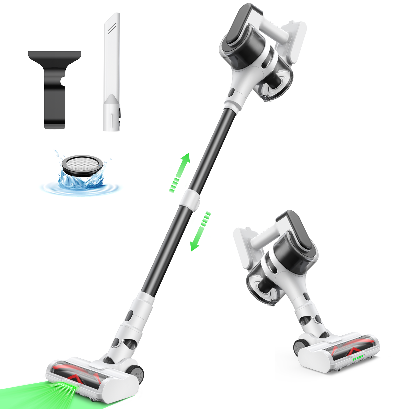 Amazon.com: Cordless Stick Handheld Wireless Cyclone Vacuum