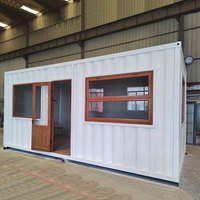 Prix Usine – Maison Conteneur Préfabriquée Démontable de 40 pieds, Modulaire, Expédition Facile pour Usage Résidentiel, Bureau ou Café